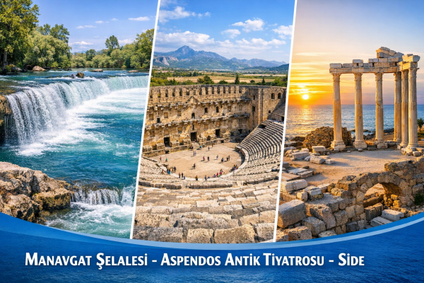 Manavgat Şelalesi – Aspendos – Side Turu