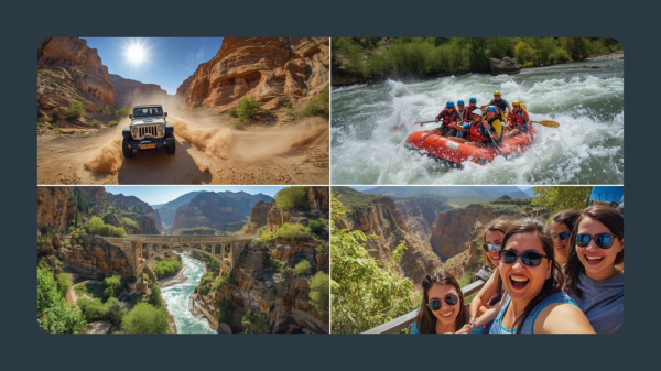 Tazı Kanyonu Combo 3+1 tur paketi (jeep safari + rafting + Oluk Köprü)